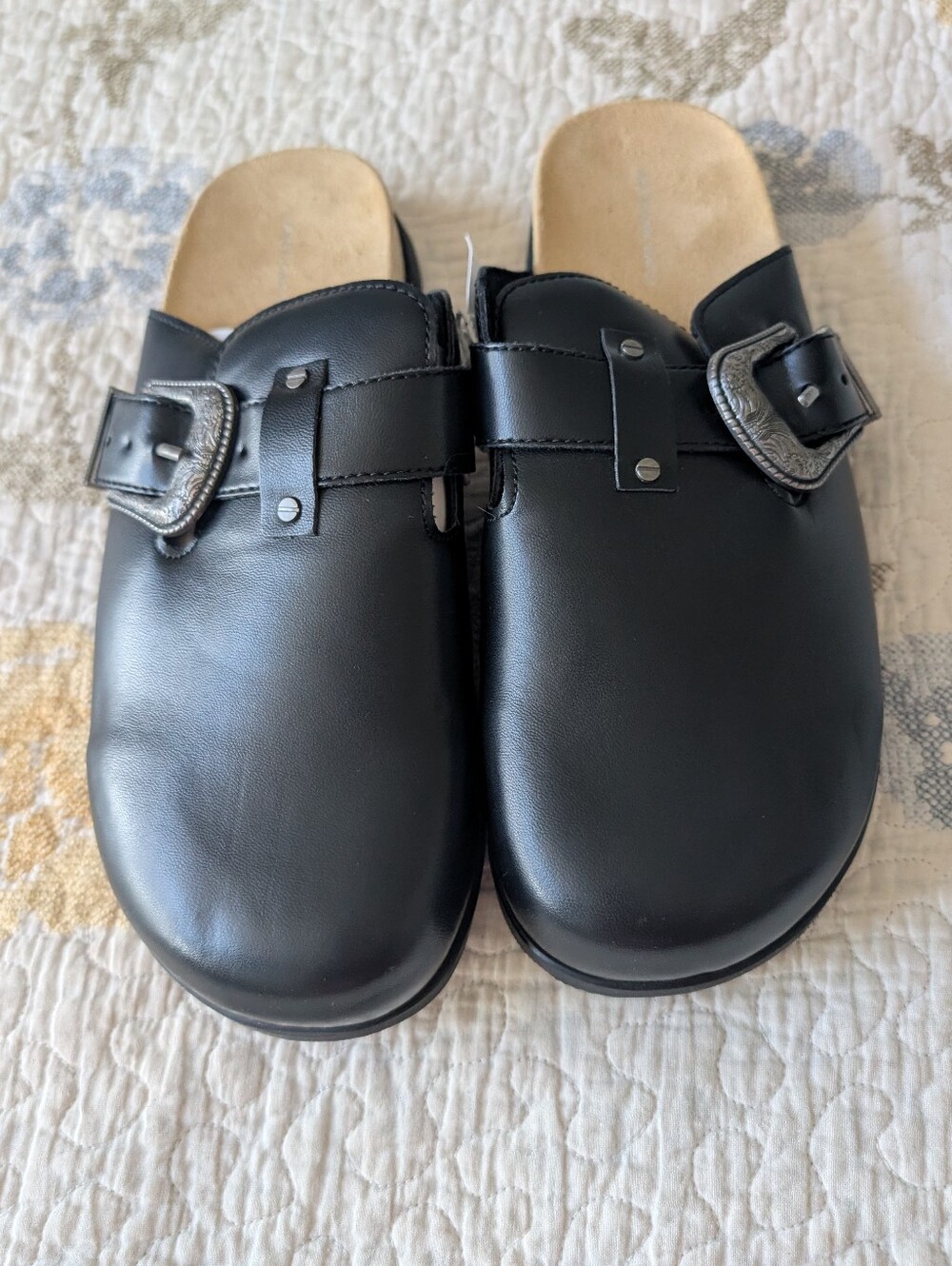 American Eagle Black Mule